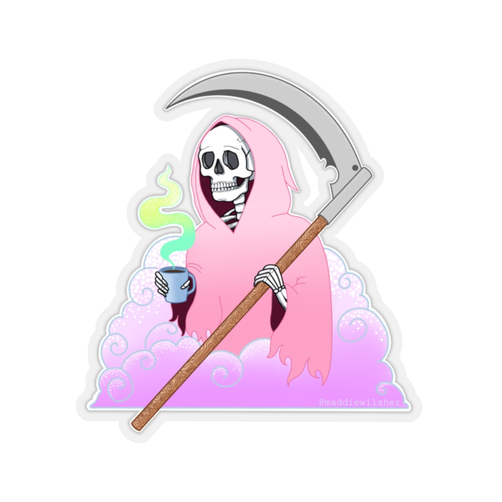 Cute Coffee Grim Reaper